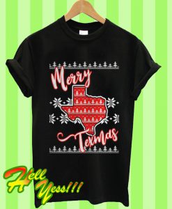 Merry Texmas Texas Ugly Christmas T Shirt