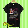 Nightmare Before Christmas Sally To Daughter I Always Be With You T Shirt