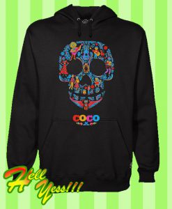 Coco Skull Pattern Hoodie