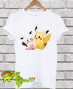 Pikachu & Mimikyu T Shirt