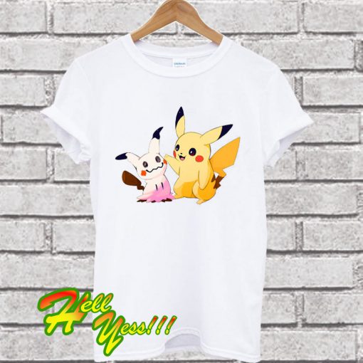 Pikachu & Mimikyu T Shirt