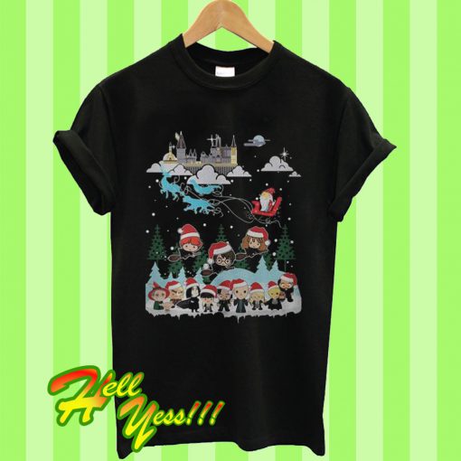 Harry Potter Chibi Christmas T Shirt