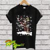 Cat Winter Christmas Tree Cat Lovers T Shirt