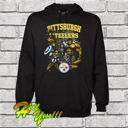 Pittsburgh Steelers All Marvel Avengers Hoodie