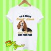 Basset Hound Lick Your Face Dog T Shirt