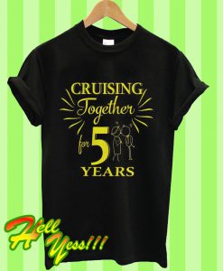 5th Wedding Anniversary Gift T Shirt