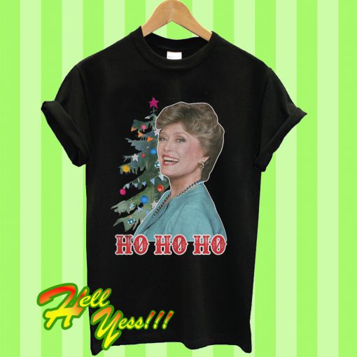 Golden Girls Blanche Ho Ho Ho Christmas T Shirt