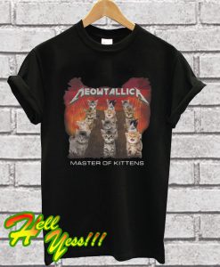 Meowtallica Master Of Kittens T Shirt