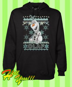 Frozen Olaf Ugly Christmas Hoodie