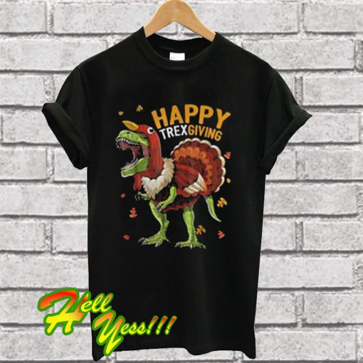 Pretty Happy Trexgiving T Shirt