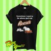 Snoopy Sometime I Need To Be Alone And Eat Reese’s T Shirt