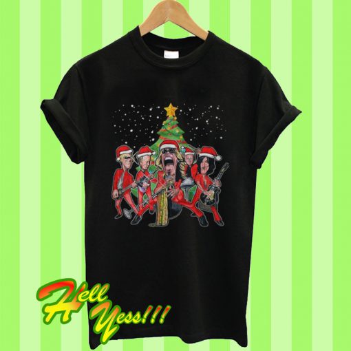Aerosmith Band Christmas T Shirt