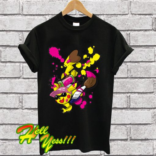 Cosplay Pikachu Inks It Up T Shirt