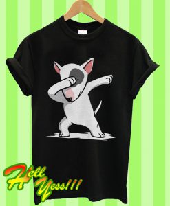 Funny Dabbing Bull Terrier T Shirt