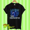 Dr Who Nevertheless She Regenerated T Shirt