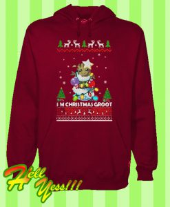 I’m Christmas Groot Hoodie