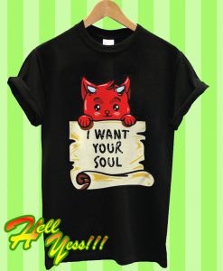 Devil Cat T Shirt