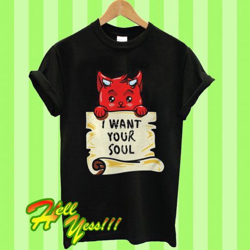 Devil Cat T Shirt