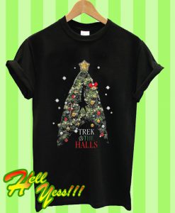 Trek The Halls Christmas T Shirt