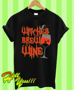 Witches Brew Wine T Shirt