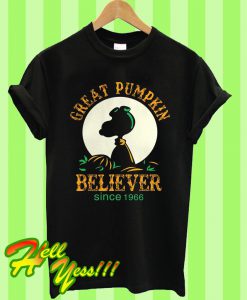 Great Pumpkin Believer Since 1966 T Shirt