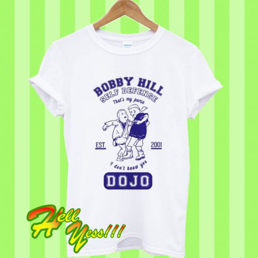 Bobby Hill Self Defense Dojo T Shirt