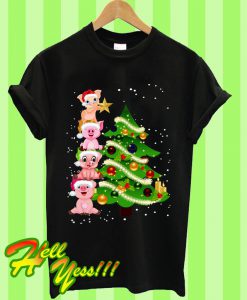 Pigs Christmas T Shirt