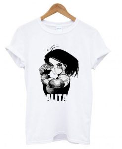 Battle Angel Alita White T Shirt