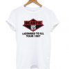 Beastie Boys Licensed To Ill Tour 1987 T Shirt
