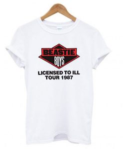 Beastie Boys Licensed To Ill Tour 1987 T Shirt