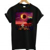 Snoopy and Charlie Brown Pink Floyd Dark Side Of The Moon T Shirt