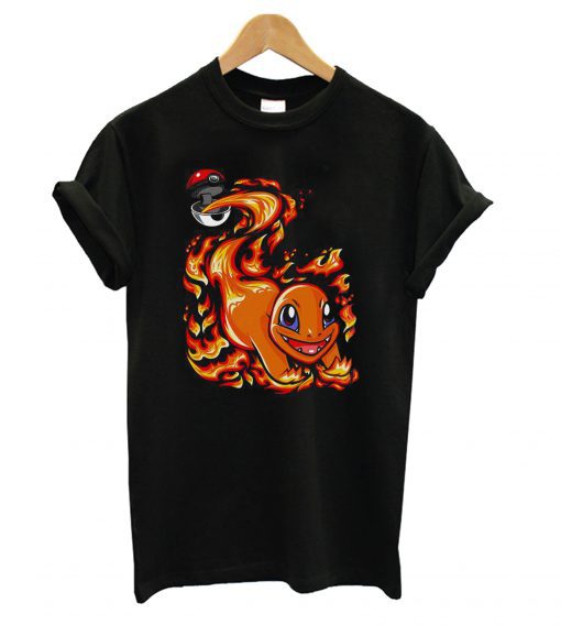 Charmander Pokeball Pokemon T Shirt