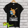 The best Dabbing Chanukah This Is How I Roll Dreidel T Shirt