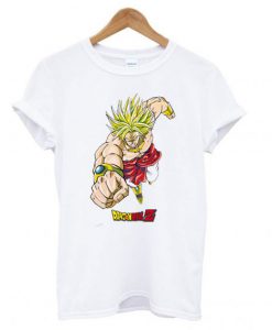 Dragonball Z Broly White T Shirt