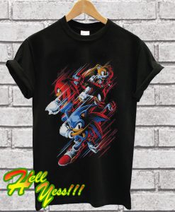 Run Sonic team all over T Shirt