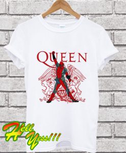 The Queen Freddie Mercury Deadpool T Shirt