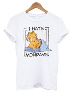 I Hate Mondays Garfield T Shirt