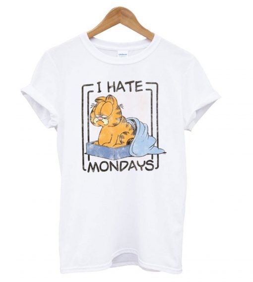 I Hate Mondays Garfield T Shirt