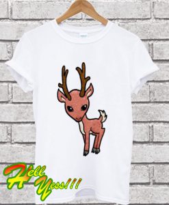 Cartoon Reindeer Baby T Shirt