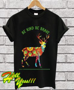 Boho Deer Colorful Mandala T Shirt