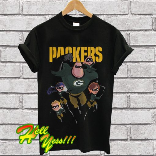 The Incredibles Green Bay Packers T Shirt