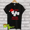 Merry mah jong Christmas Chinese jewish game T Shirt