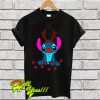 Reindeer Stitch Merry Christmas T Shirt