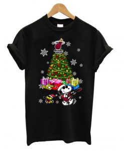 Miami Heat Ugly Merry Christmas Snoopy T Shirt