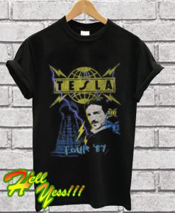 Tesla Tour 1987 T Shirt