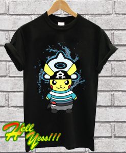 Pikachu Team Aqua Sapphire T Shirt