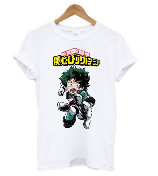 Satın Al O Boyun Adam Izuku Midoriya Deku My Hero Academia T Shirt
