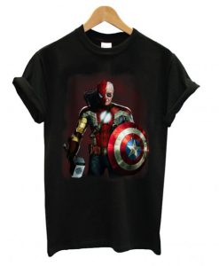 Stan Lee marvel all avengers heroes in one T Shirt