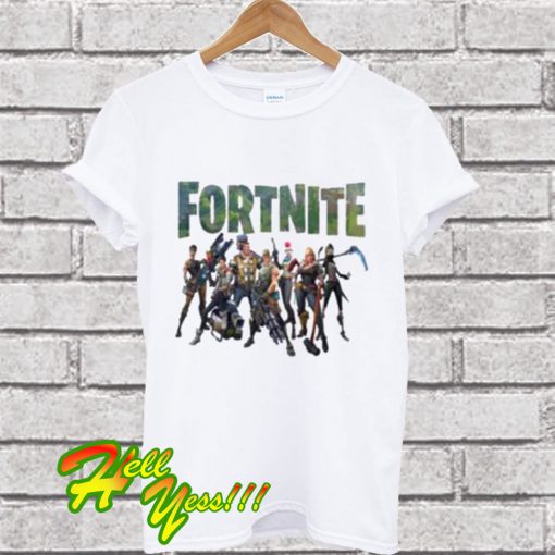 Fortnite 3D Print Breathable T Shirt