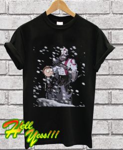 Rick and Morty God Of War T Shirt